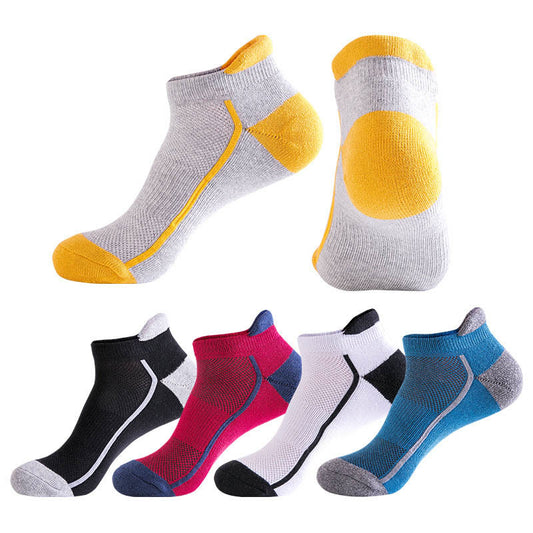 Chaussettes de compression solides grande taille (5 paires) - Multicolore - EU38-44 (US5-10) - image 0