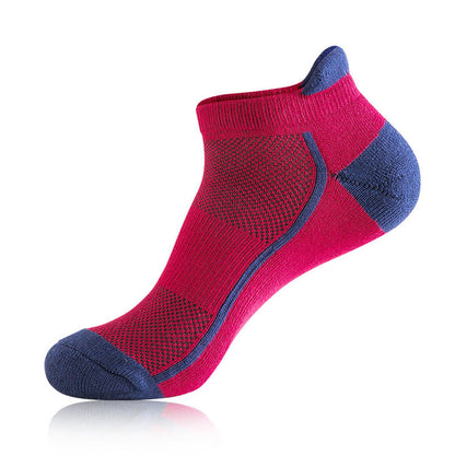 Chaussettes de compression solides grande taille (5 paires) - Rouge - EU38-44 (US5-10) - image 11
