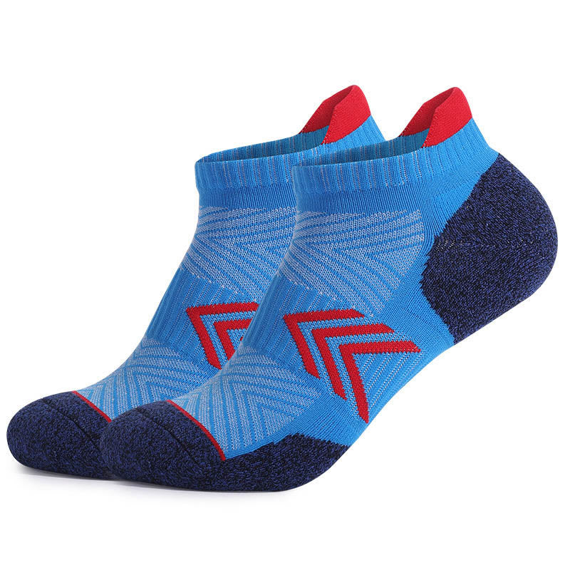 Chaussettes de compression de compétition grande taille (6 paires) - Bleu ciel - EU47-50 (US12,5-15) - image 7