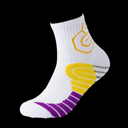 Chaussettes de compression 3D pour chevilles grande taille (5 paires) - Violet - EU38-44 (US5-10) - image 6