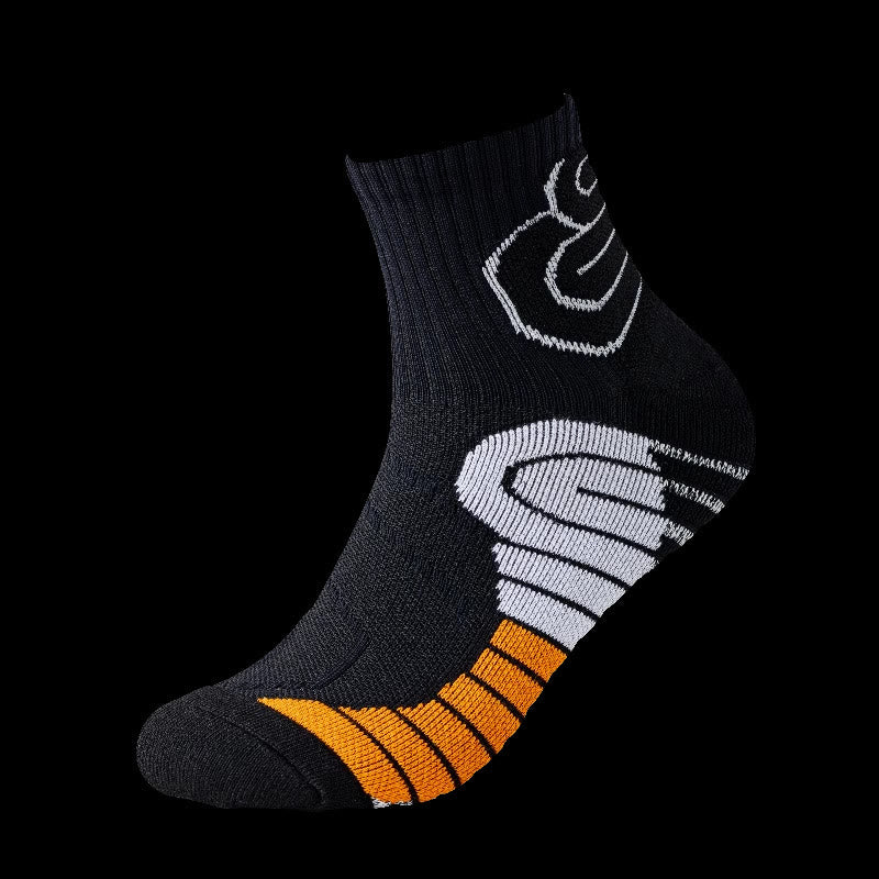 Chaussettes de compression 3D pour chevilles grande taille (5 paires) - Noir - EU38-44 (US5-10) - image 4