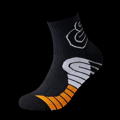 Chaussettes de compression 3D pour chevilles grande taille (5 paires) - Noir - EU38-44 (US5-10) - image 4