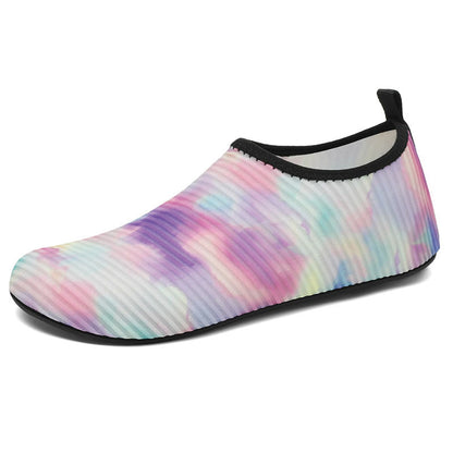 Chaussons tie-dye grande taille - image 4
