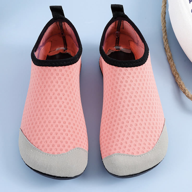 Chaussons à semelle souple grande taille - Rose - EU43-44 (US9-10) - image 6