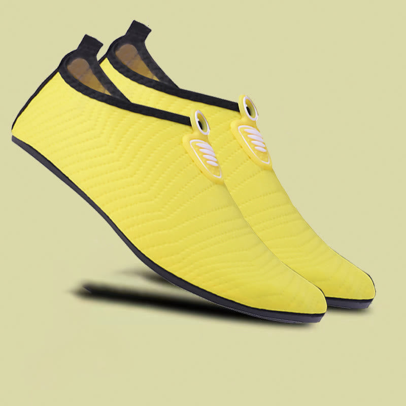 Chaussons antidérapants grande taille - Jaune - EU46-47 (US12-12.5) - image 8