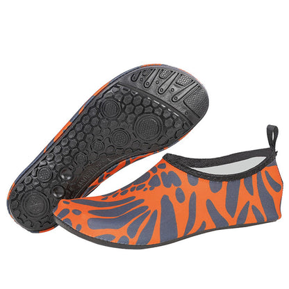 Chaussons léopard grande taille - Orange - EU44-45 (US10-11) - image 8