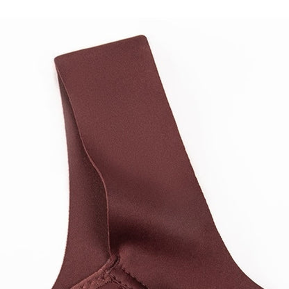 Soutien-gorge sans armatures sexy anti-affaissement avec fermeture sur le devant