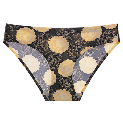 Culotte taille basse sans coutures à imprimé naturel (lot de 3)