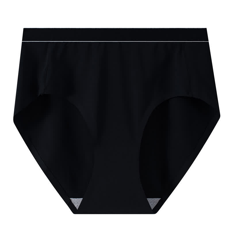 Culotte taille haute sans coutures, couleur unie (lot de 3)