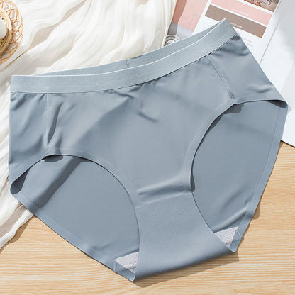 Culotte taille haute sans coutures, couleur unie (lot de 3)