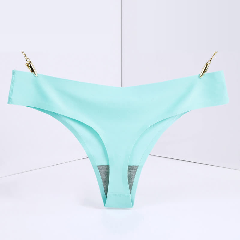 String taille basse uni basique (lot de 3)
