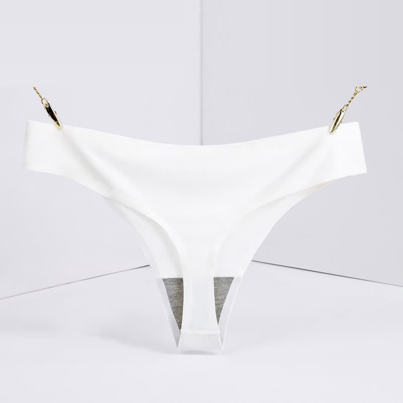 String taille basse uni basique (lot de 3)