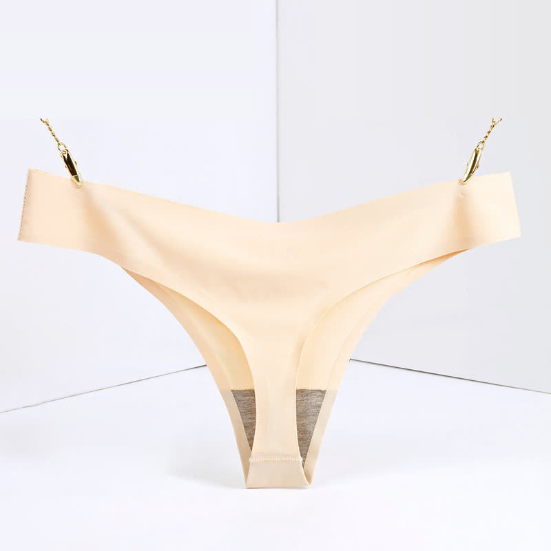 String taille basse uni basique (lot de 3)
