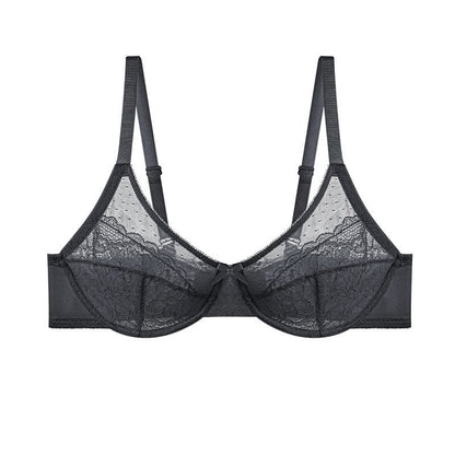Soutien-gorge push-up à armatures en dentelle légère et sexy grande taille