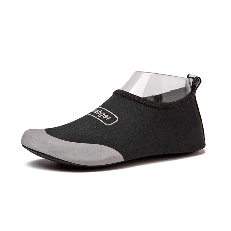 Chaussons grande taille assortis aux couleurs - Noir - EU44-45 (US10-11) - image 13