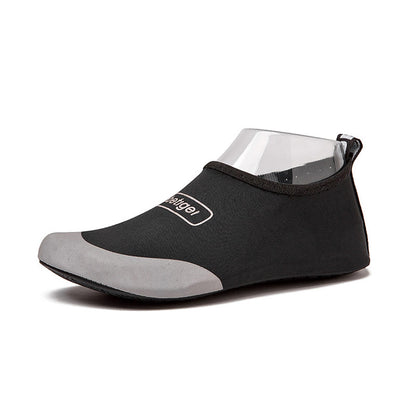 Chaussons grande taille assortis aux couleurs - Noir - EU44-45 (US10-11) - image 13