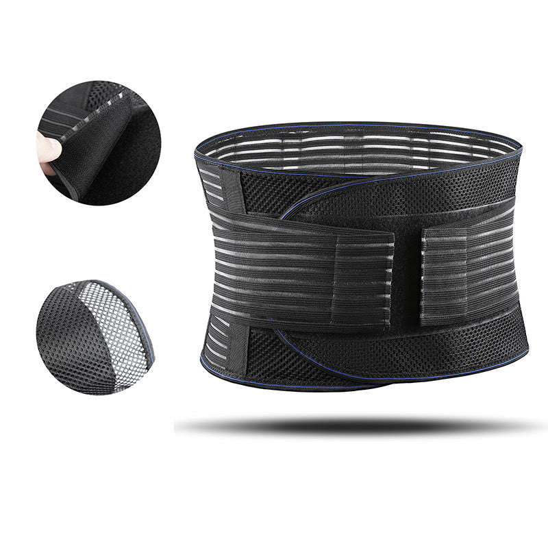 Ceinture de soutien lombaire stable grande taille - Noir - 2XL - image 7