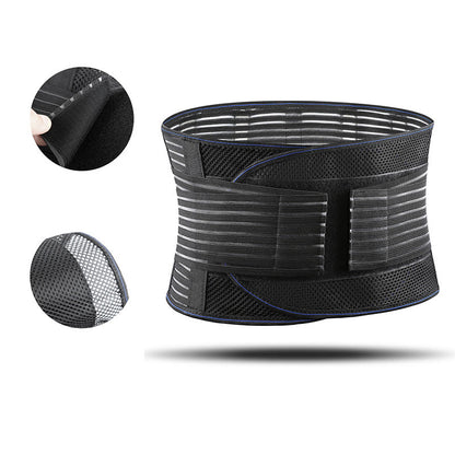 Ceinture de soutien lombaire stable grande taille - Noir - 2XL - image 7