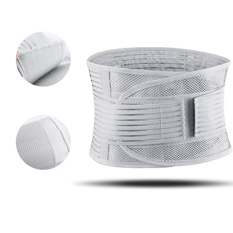 Ceinture de soutien lombaire stable grande taille - Gris - 2XL - image 6