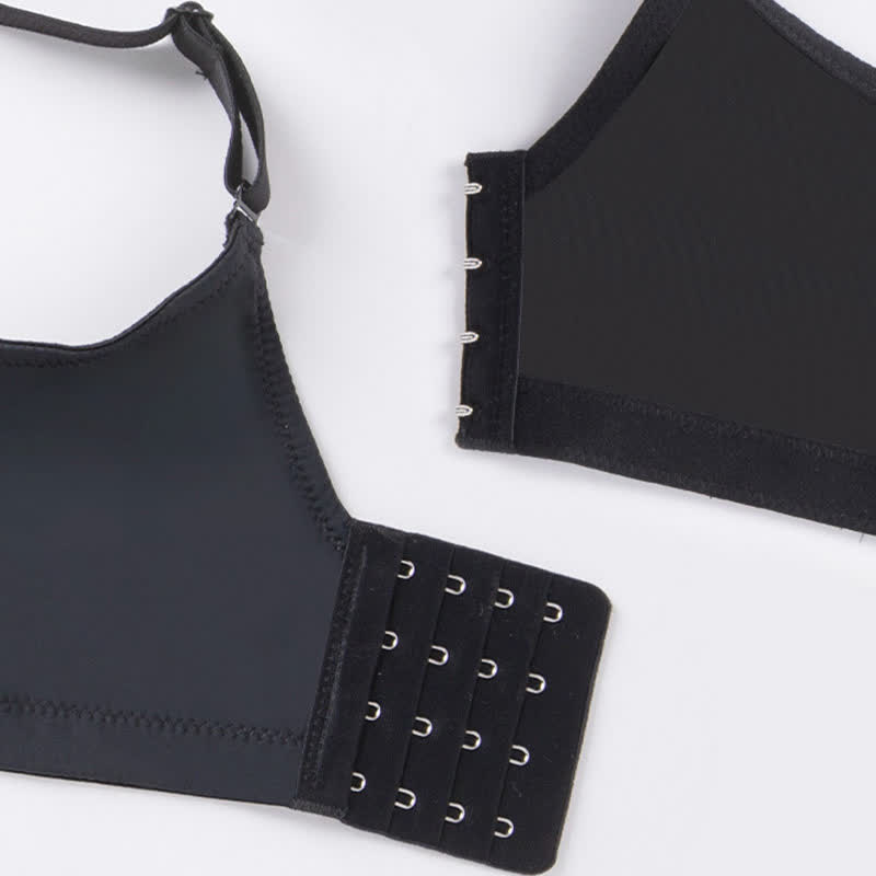 Soutien-gorge push-up à armatures sexy croisé sans coutures