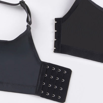 Soutien-gorge push-up à armatures sexy croisé sans coutures