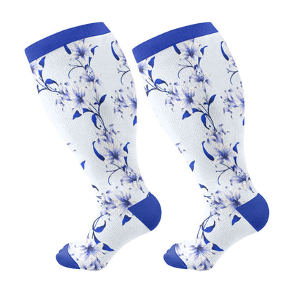 Chaussettes de compression Blossom grande taille (3 paires)
