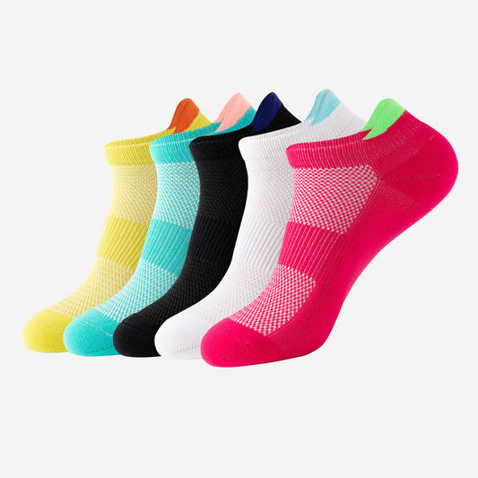 Chaussettes de compression de cheville de qualité compétition grande taille (5 paires) - Multicolore - EU41-45 (US7.5-11) - image 0