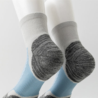Chaussettes de compression aux couleurs vives assorties (5 paires)