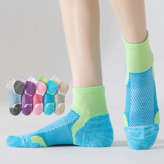 Chaussettes de compression aux couleurs vives assorties (5 paires)
