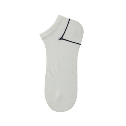 Chaussettes en fibre de bambou (5 paires) - Blanc - EU39-44 (US6-10) - image 4