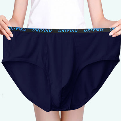 Lot de 2 slips amples et élastiques pour homme grande taille