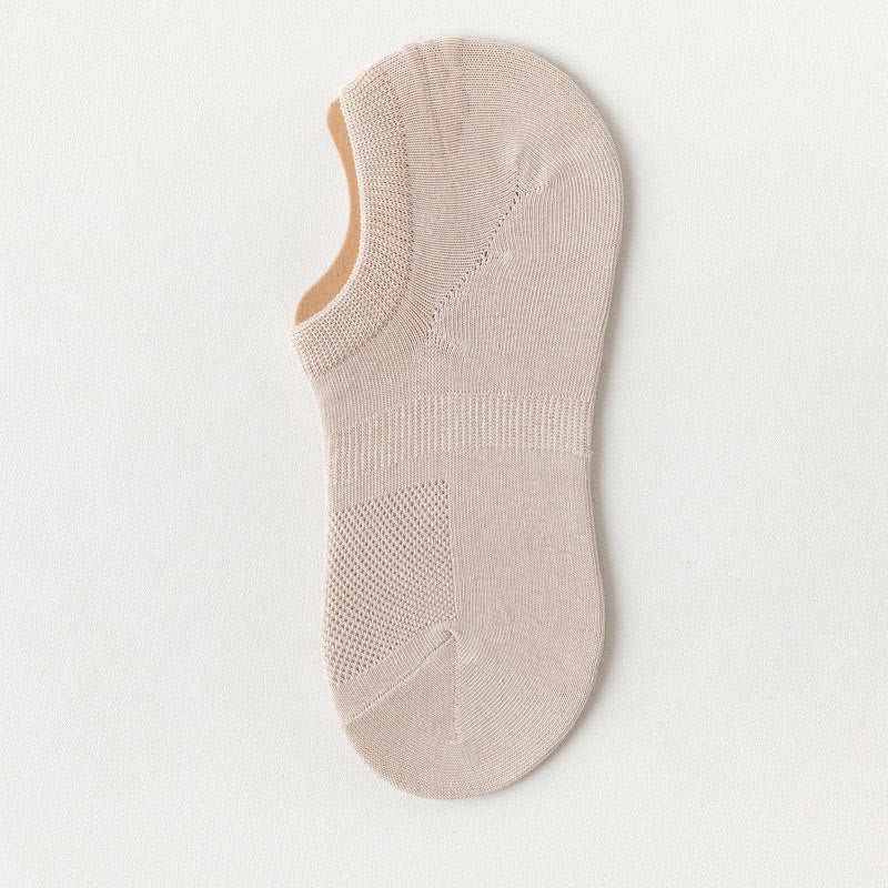 Chaussettes antidérapantes en silicone grande taille (8 paires)