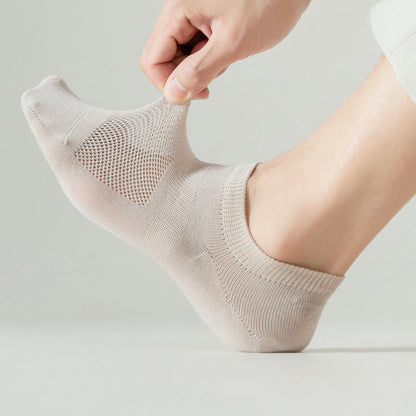 Chaussettes antidérapantes en silicone grande taille (8 paires)