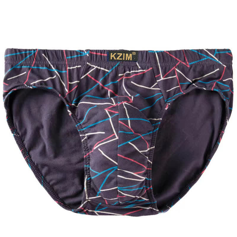 Slips en coton imprimé dragon pour hommes (lot de 3) - B-Violet - 7XL - image 9