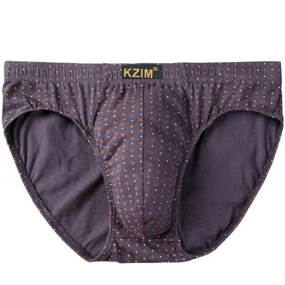 Slips en coton imprimé dragon pour hommes (lot de 3) - C-Gris foncé - 7XL - image 14