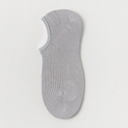 Chaussettes confortables et légères (4 paires) - Gris clair - EU39-45 (US6-11) - image 5