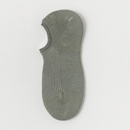 Chaussettes confortables et légères (4 paires) - Vert armée - EU39-45 (US6-11) - image 2