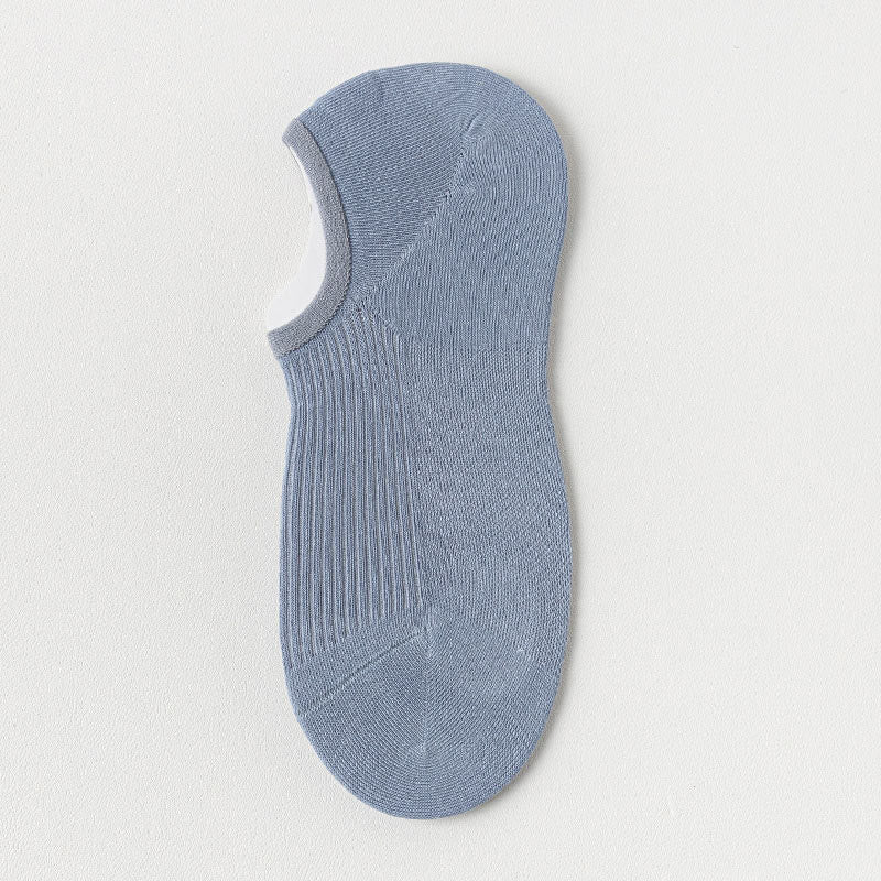 Chaussettes confortables et légères (4 paires) - Bleu - EU39-45 (US6-11) - image 4