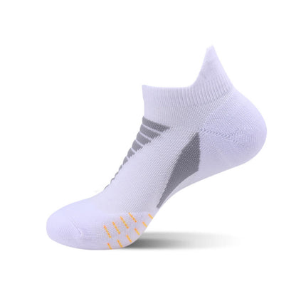 Chaussettes de compression sans coutures grande taille (5 paires) - Blanc - EU36-40 (US3-7) - image 8