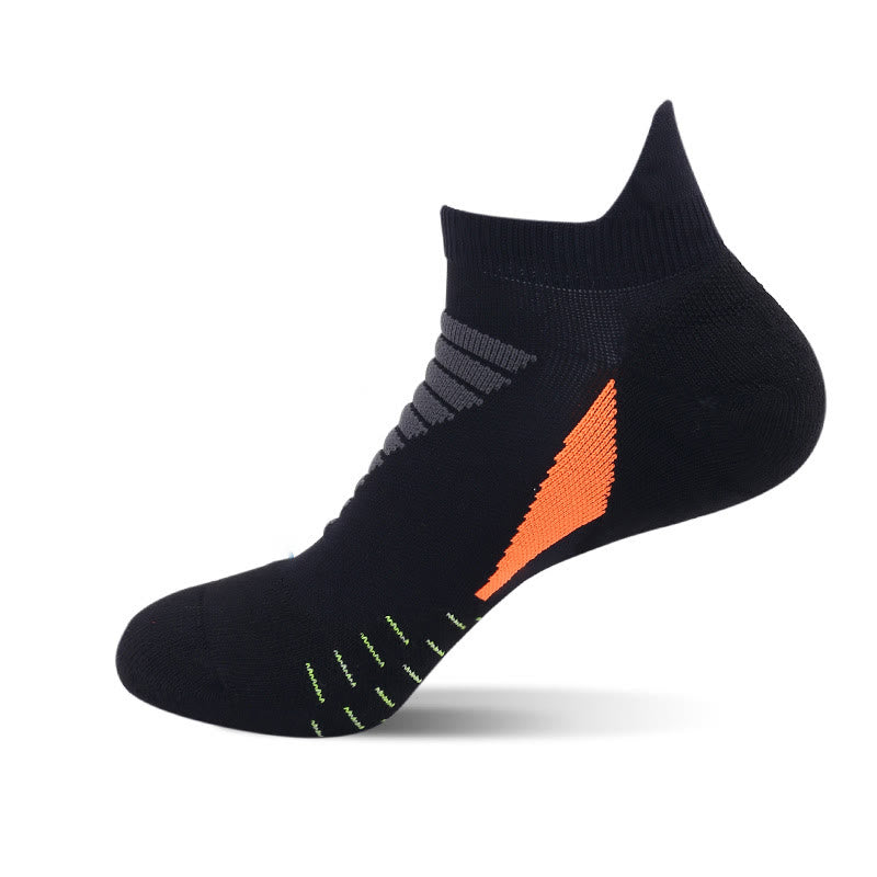 Chaussettes de compression sans coutures grande taille (5 paires) - Noir - EU36-40 (US3-7) - image 7