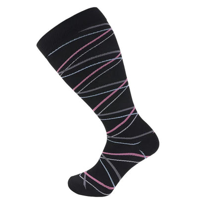 Chaussettes de compression grandes tailles à motifs d'empreintes de pattes de chien et d'ananas, 2XL à 7XL - image 13