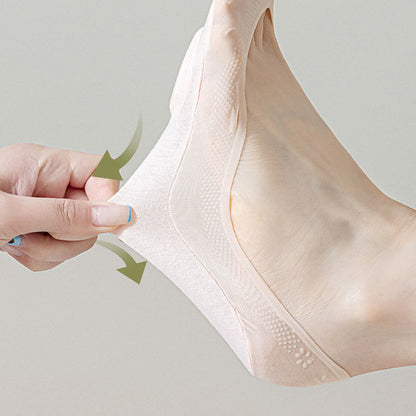 Chaussettes invisibles en soie glacée (5 paires)