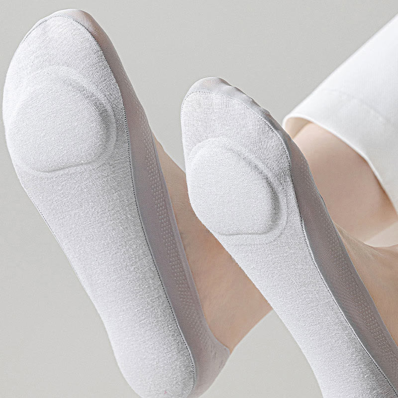 Chaussettes invisibles en soie glacée (5 paires)