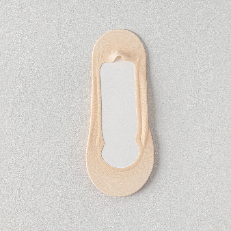 Chaussettes invisibles en soie glacée (5 paires)