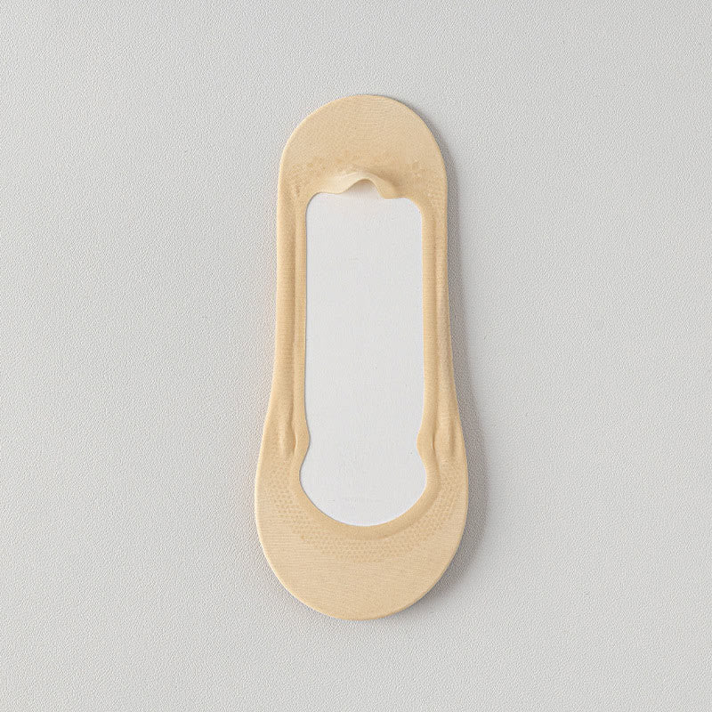 Chaussettes invisibles en soie glacée (5 paires)