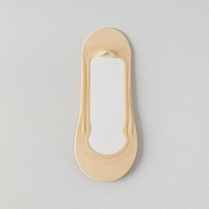 Chaussettes invisibles en soie glacée (5 paires)