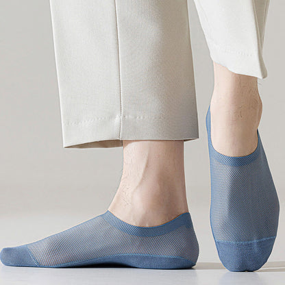 Chaussettes invisibles en maille aérée (6 paires) - image 5