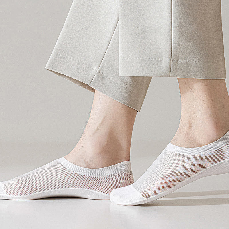 Chaussettes invisibles en maille aérée (6 paires) - image 7