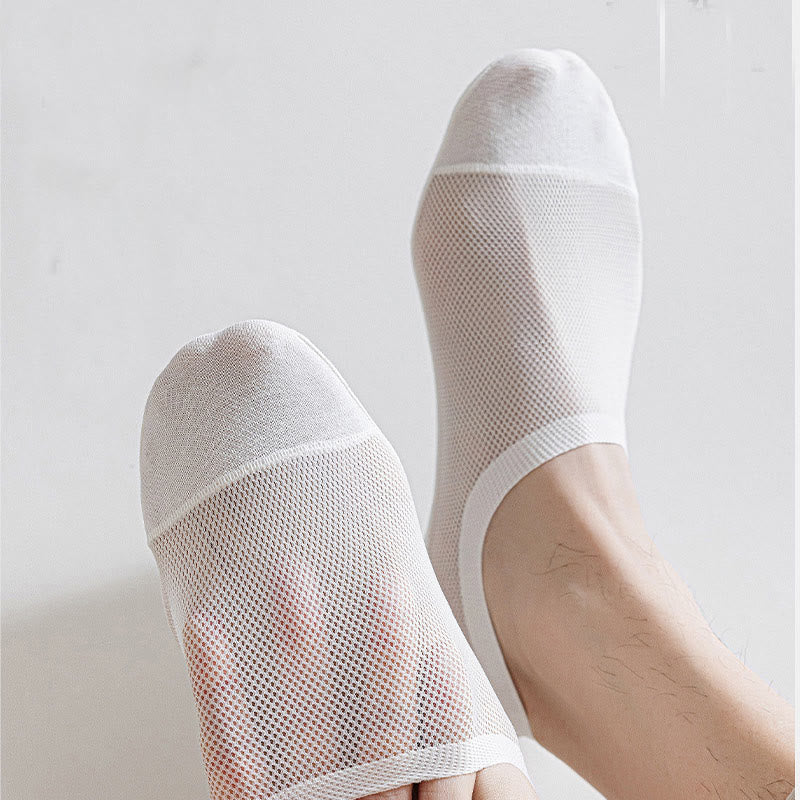 Chaussettes invisibles en maille aérée (6 paires) - image 9