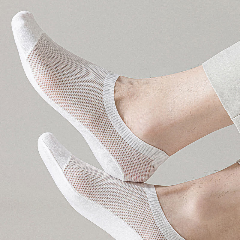 Chaussettes invisibles en maille aérée (6 paires) - image 8